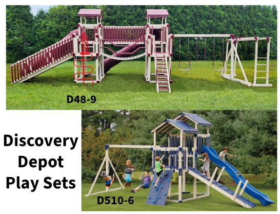 Discovery Depot Swing Sets