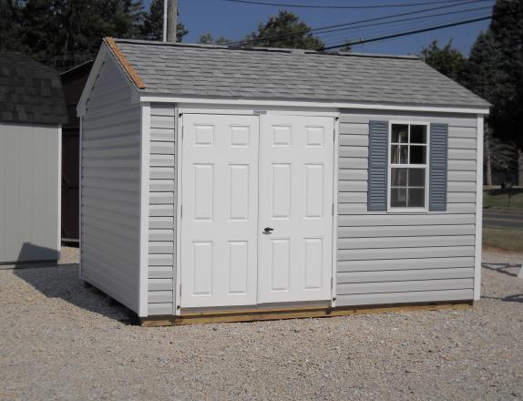 10'x12 'Econo Peak  w/ Vinyl Siding 