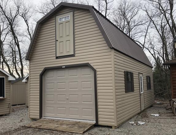 14x28 Two-Story Garage at Pine Creek Structures of Zelienople